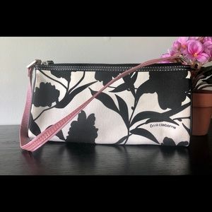 Liz Claiborne canvas clutch